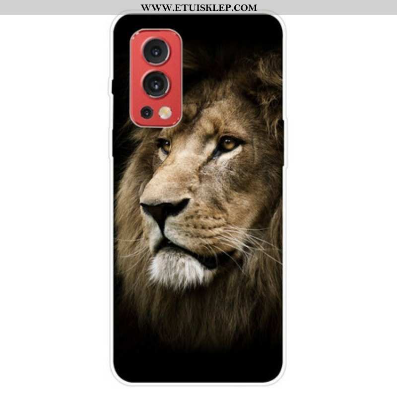 Etui do OnePlus Nord 2 5G Głowa Lwa